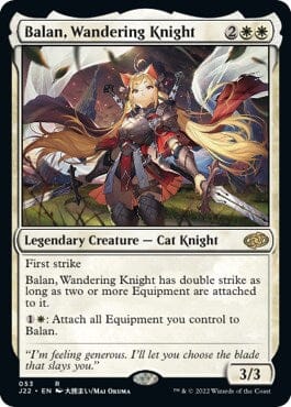Balan, Wandering Knight [Jumpstart 2022] MTG Single Magic: The Gathering  | Multizone: Comics And Games