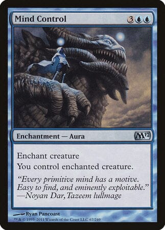 Mind Control [Magic 2012] MTG Single Magic: The Gathering  | Multizone: Comics And Games