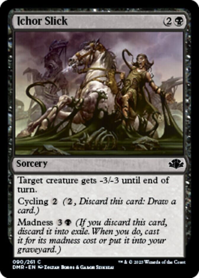 Ichor Slick [Dominaria Remastered] MTG Single Magic: The Gathering  | Multizone: Comics And Games