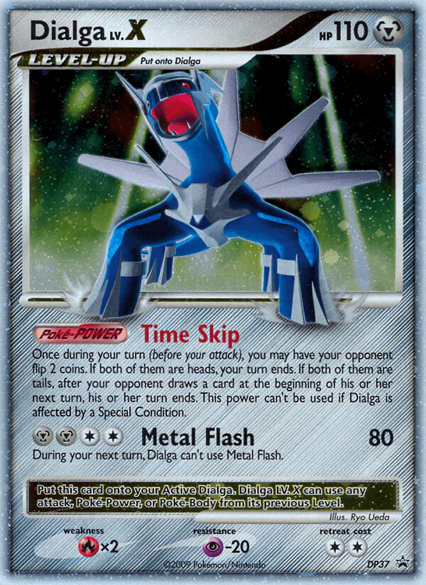 Dialga LV.X (DP37) [Diamond & Pearl: Black Star Promos] Pokemon Single Pokémon  | Multizone: Comics And Games