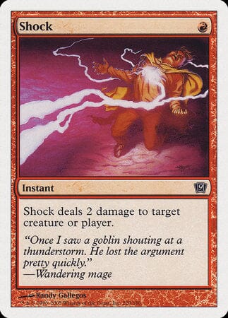 Shock [Ninth Edition] MTG Single Magic: The Gathering  | Multizone: Comics And Games