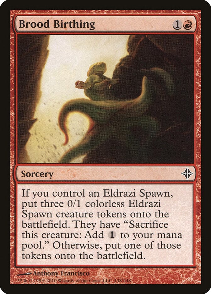Brood Birthing [Rise of the Eldrazi] MTG Single Magic: The Gathering  | Multizone: Comics And Games