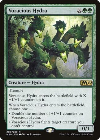 Voracious Hydra [Core Set 2020 Promos] MTG Single Magic: The Gathering  | Multizone: Comics And Games