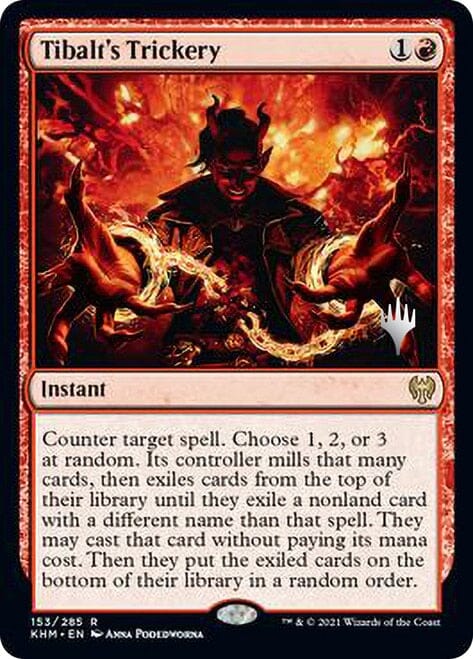 Tibalt's Trickery [Kaldheim Promo Pack] MTG Single Magic: The Gathering  | Multizone: Comics And Games