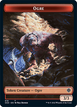 Ogre // Zombie Double-Sided Token [Starter Commander Decks] MTG Single Magic: The Gathering  | Multizone: Comics And Games
