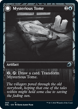 Mysterious Tome // Chilling Chronicle [Innistrad: Double Feature] MTG Single Magic: The Gathering  | Multizone: Comics And Games