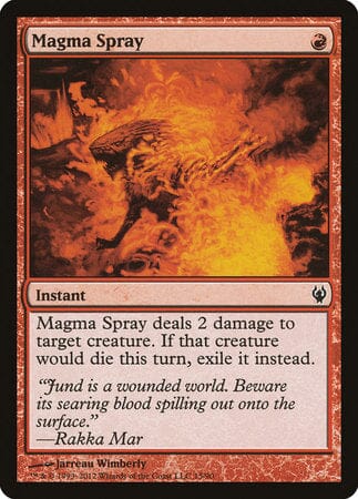 Magma Spray [Duel Decks: Izzet vs. Golgari] MTG Single Magic: The Gathering  | Multizone: Comics And Games
