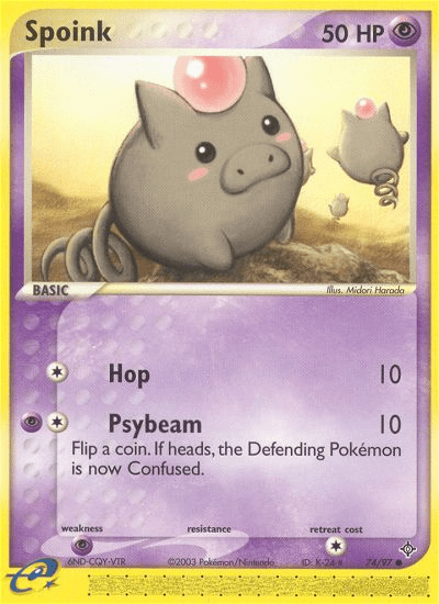 Spoink (74/97) [EX: Dragon] Pokemon Single Pokémon  | Multizone: Comics And Games