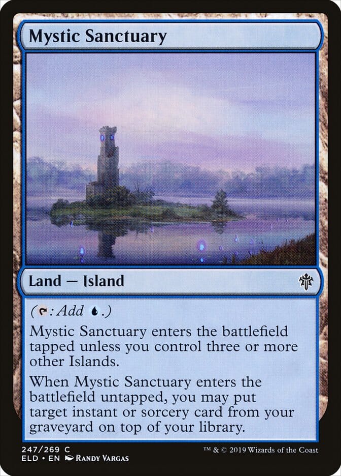 Mystic Sanctuary [Throne of Eldraine] MTG Single Magic: The Gathering  | Multizone: Comics And Games