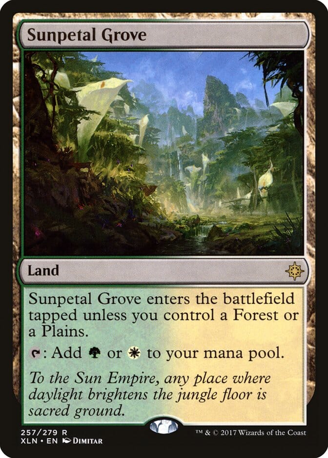 Sunpetal Grove [Ixalan] MTG Single Magic: The Gathering  | Multizone: Comics And Games