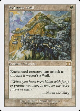 Animate Wall [Classic Sixth Edition] MTG Single Magic: The Gathering  | Multizone: Comics And Games