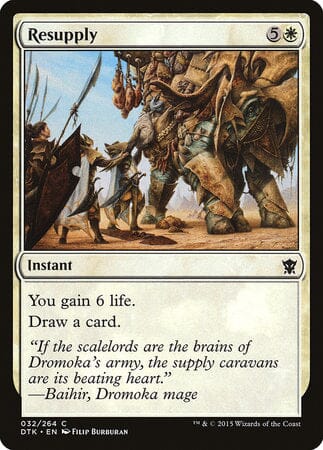 Resupply [Dragons of Tarkir] MTG Single Magic: The Gathering  | Multizone: Comics And Games