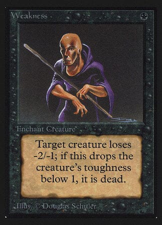 Weakness (IE) [Intl. Collectors’ Edition] MTG Single Magic: The Gathering  | Multizone: Comics And Games