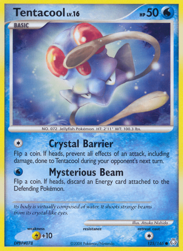 Tentacool (125/146) [Diamond & Pearl: Legends Awakened] Pokemon Single Pokémon  | Multizone: Comics And Games