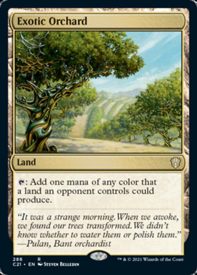 Exotic Orchard [Commander 2021] MTG Single Magic: The Gathering  | Multizone: Comics And Games