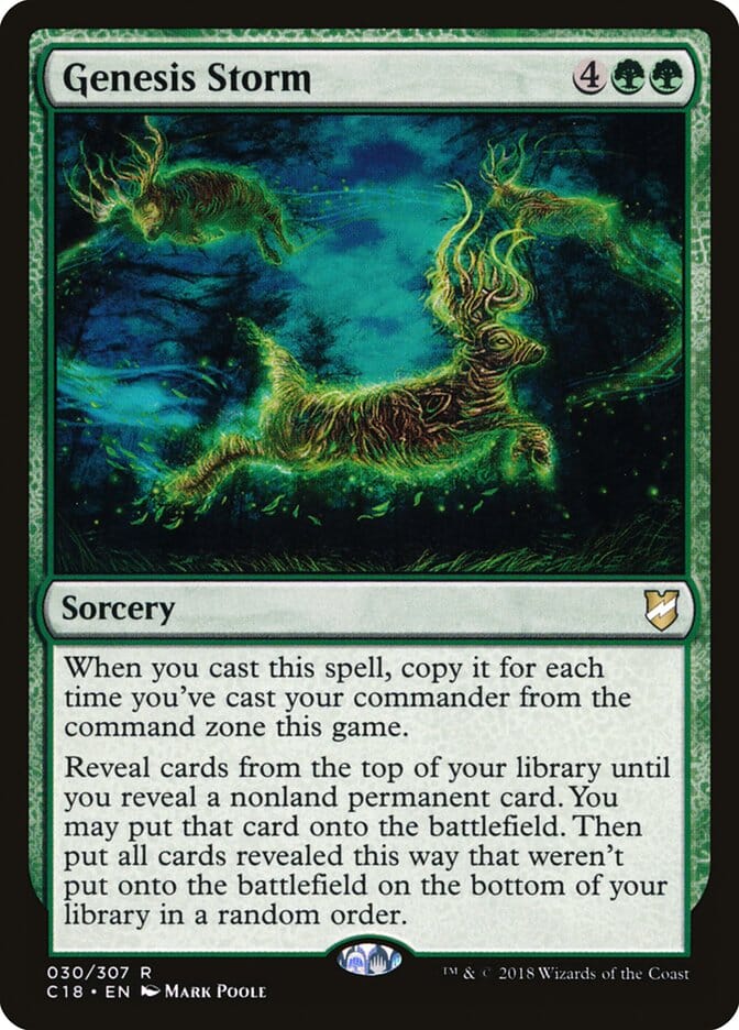 Genesis Storm [Commander 2018] MTG Single Magic: The Gathering  | Multizone: Comics And Games