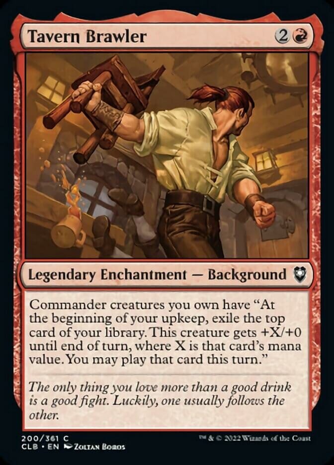 Tavern Brawler [Commander Legends: Battle for Baldur's Gate] MTG Single Magic: The Gathering  | Multizone: Comics And Games