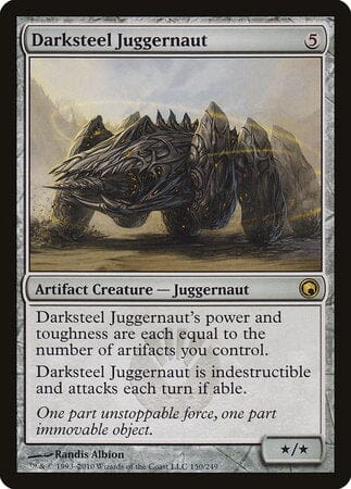 Darksteel Juggernaut [Scars of Mirrodin] MTG Single Magic: The Gathering  | Multizone: Comics And Games