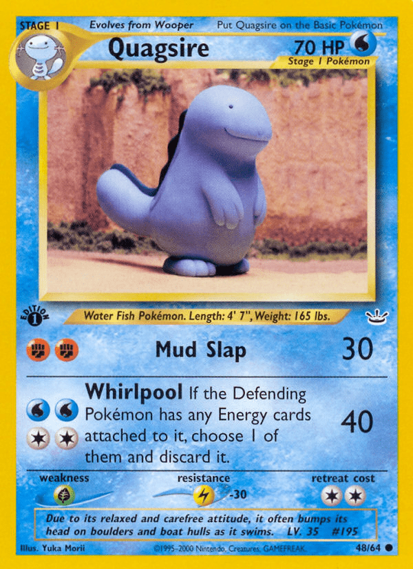 Quagsire (48/64) [Neo Revelation 1st Edition] Pokemon Single Pokémon  | Multizone: Comics And Games