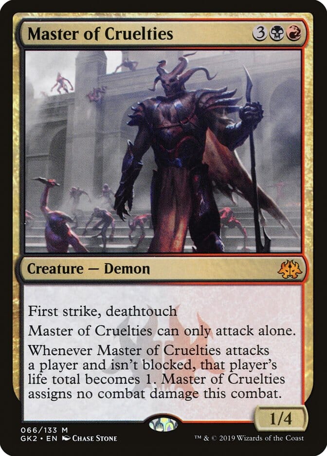Master of Cruelties [Ravnica Allegiance Guild Kit] MTG Single Magic: The Gathering  | Multizone: Comics And Games