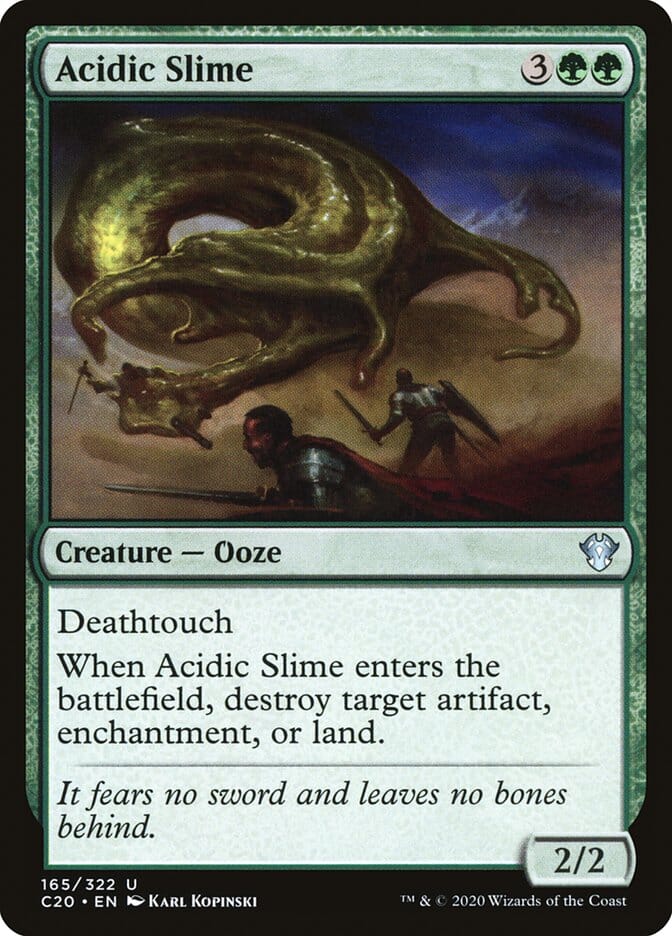 Acidic Slime [Commander 2020] MTG Single Magic: The Gathering  | Multizone: Comics And Games