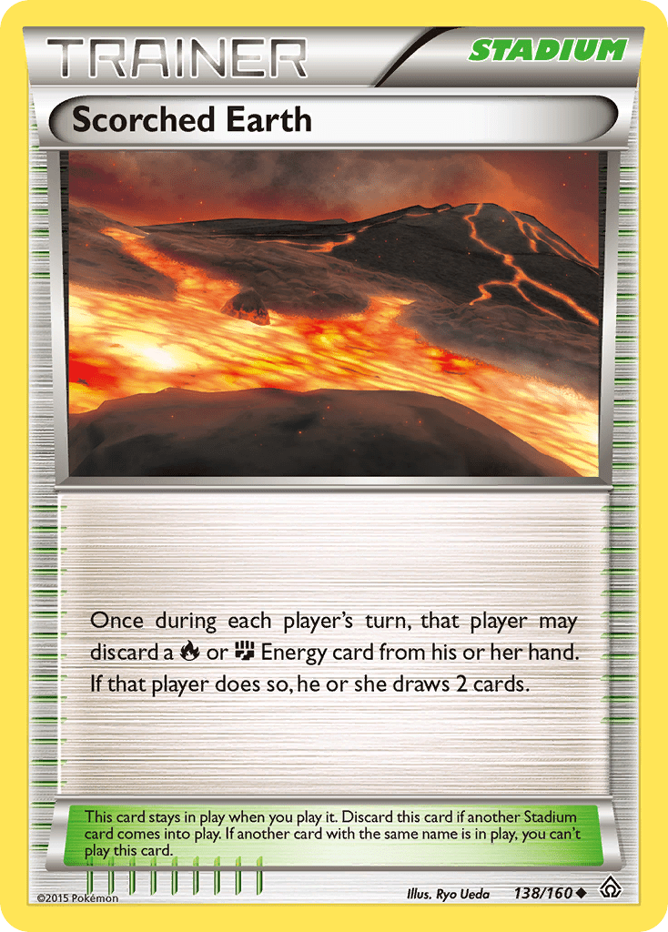Scorched Earth (138/160) [XY: Primal Clash] Pokemon Single Pokémon  | Multizone: Comics And Games