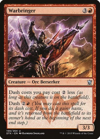 Warbringer [Dragons of Tarkir] MTG Single Magic: The Gathering  | Multizone: Comics And Games