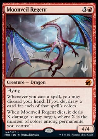 Moonveil Regent (Promo Pack) [Innistrad: Midnight Hunt Promos] MTG Single Magic: The Gathering  | Multizone: Comics And Games