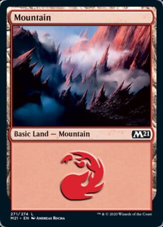 Mountain (271) [Core Set 2021] MTG Single Magic: The Gathering  | Multizone: Comics And Games