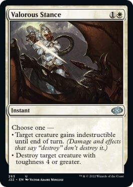 Valorous Stance (263) [Jumpstart 2022] MTG Single Magic: The Gathering  | Multizone: Comics And Games