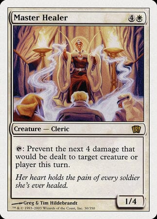 Master Healer [Eighth Edition] MTG Single Magic: The Gathering  | Multizone: Comics And Games