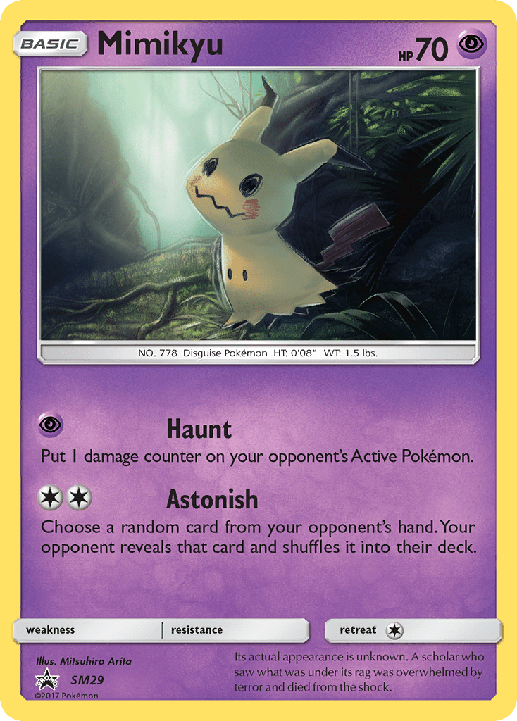 Mimikyu (SM29) [Sun & Moon: Black Star Promos] Pokemon Single Pokémon  | Multizone: Comics And Games
