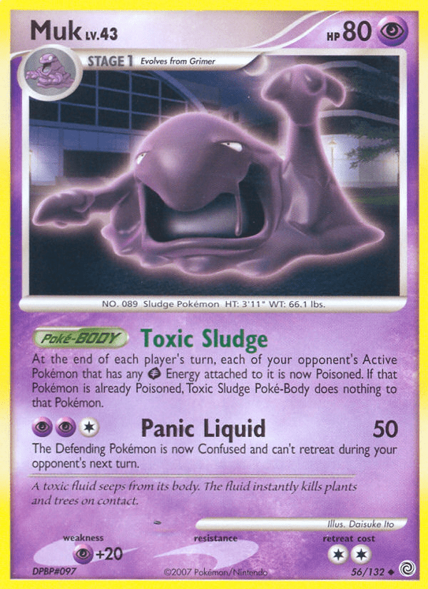 Muk (56/132) [Diamond & Pearl: Secret Wonders] Pokemon Single Pokémon  | Multizone: Comics And Games