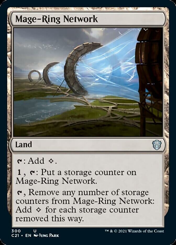 Mage-Ring Network [Commander 2021] MTG Single Magic: The Gathering  | Multizone: Comics And Games