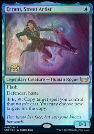Errant, Street Artist [Streets of New Capenna Prerelease Promos] MTG Single Magic: The Gathering  | Multizone: Comics And Games