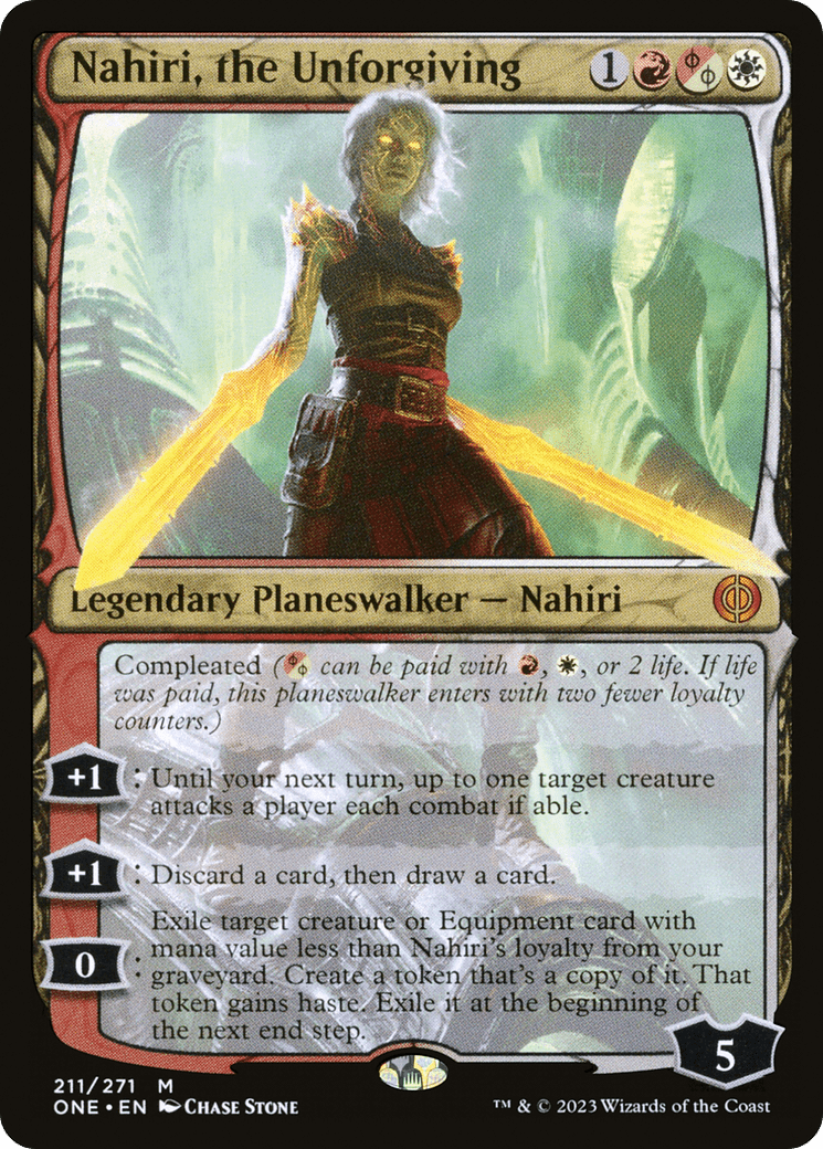 Nahiri, the Unforgiving [Phyrexia: All Will Be One] MTG Single Magic: The Gathering  | Multizone: Comics And Games