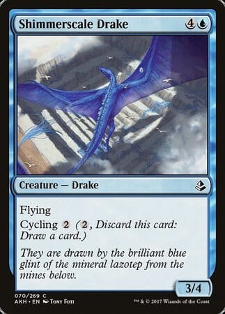 Shimmerscale Drake [Amonkhet] MTG Single Magic: The Gathering  | Multizone: Comics And Games