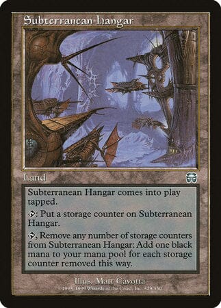 Subterranean Hangar [Mercadian Masques] MTG Single Magic: The Gathering  | Multizone: Comics And Games