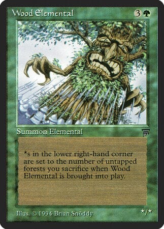 Wood Elemental [Legends] MTG Single Magic: The Gathering  | Multizone: Comics And Games