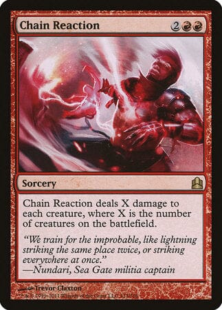 Chain Reaction [Commander 2011] MTG Single Magic: The Gathering  | Multizone: Comics And Games