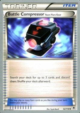 Battle Compressor (92/119) (Ninja Blitz - Cody Walinski) [World Championships 2016] Pokemon Single Pokémon  | Multizone: Comics And Games