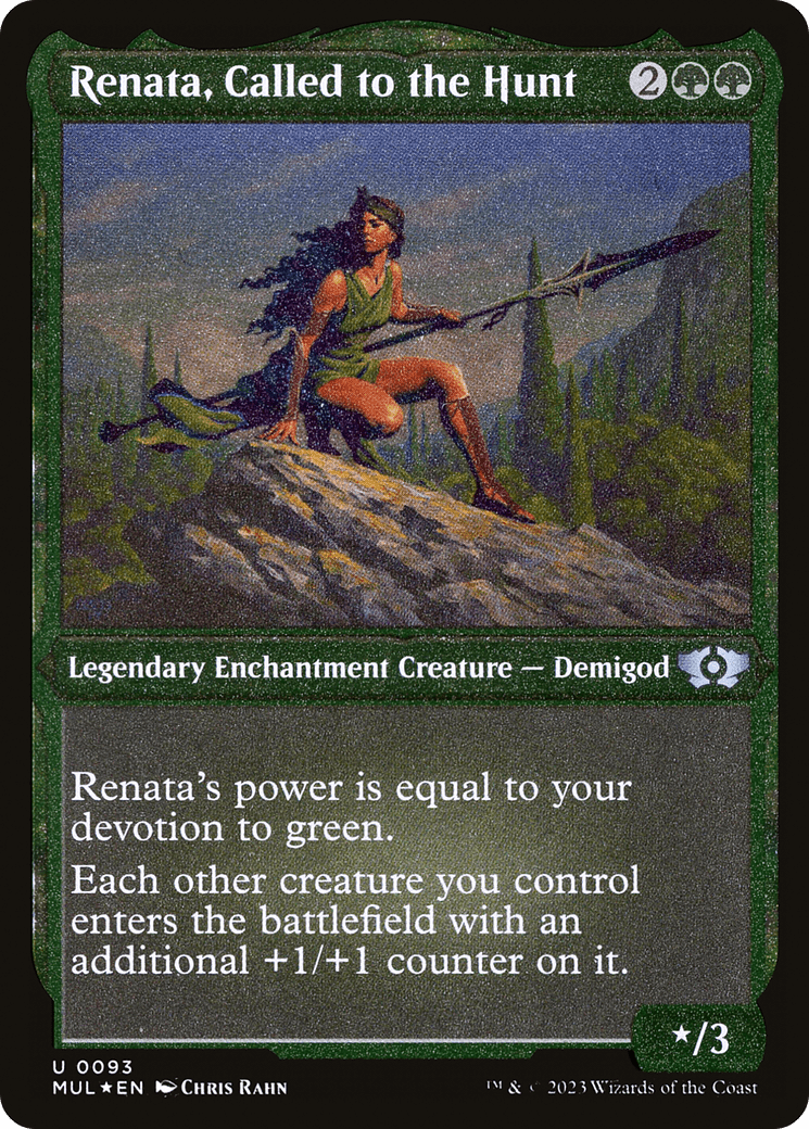 Renata, Called to the Hunt (Foil Etched) [Multiverse Legends] MTG Single Magic: The Gathering  | Multizone: Comics And Games