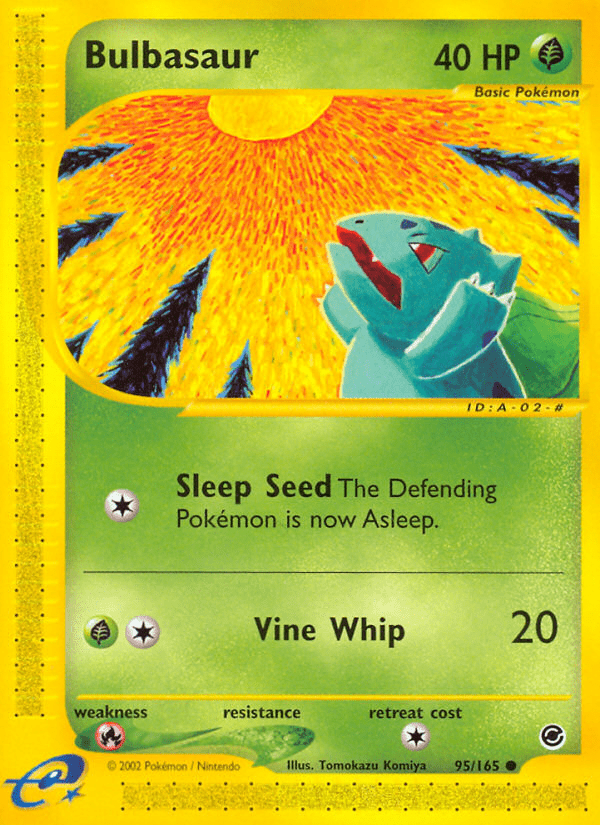Bulbasaur (95/165) [Expedition: Base Set] Pokemon Single Pokémon  | Multizone: Comics And Games