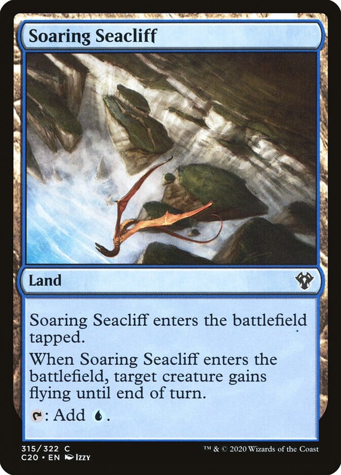 Soaring Seacliff [Commander 2020] MTG Single Magic: The Gathering  | Multizone: Comics And Games