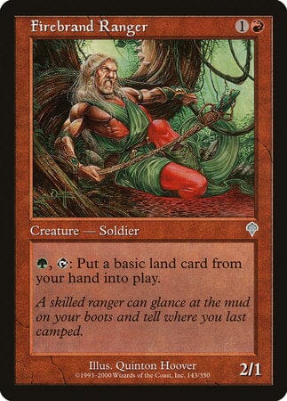 Firebrand Ranger [Invasion] MTG Single Magic: The Gathering  | Multizone: Comics And Games