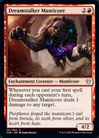 Dreamstalker Manticore [Theros Beyond Death] MTG Single Magic: The Gathering  | Multizone: Comics And Games