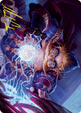 Storm-Kiln Artist Art Card (Gold-Stamped Signature) [Strixhaven: School of Mages Art Series] MTG Single Magic: The Gathering  | Multizone: Comics And Games
