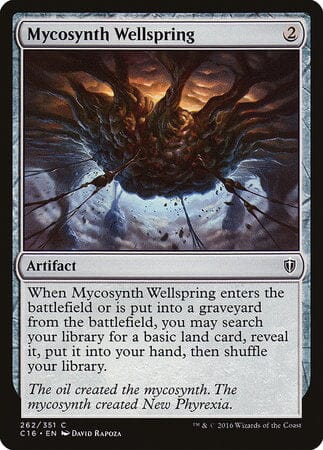 Mycosynth Wellspring [Commander 2016] MTG Single Magic: The Gathering  | Multizone: Comics And Games