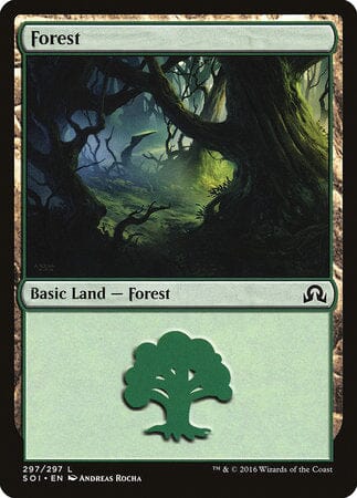 Forest (297) [Shadows over Innistrad] MTG Single Magic: The Gathering  | Multizone: Comics And Games