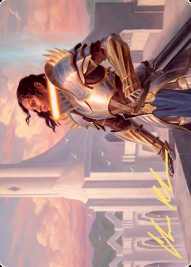 Tazri, Beacon of Unity Art Card [Zendikar Rising Art Series] MTG Single Magic: The Gathering  | Multizone: Comics And Games